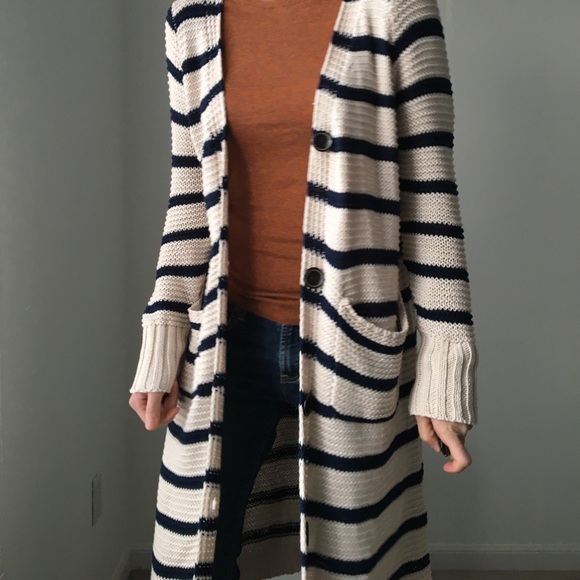 The Hamptons style long knitted cardigan || - Picture 5 of 5